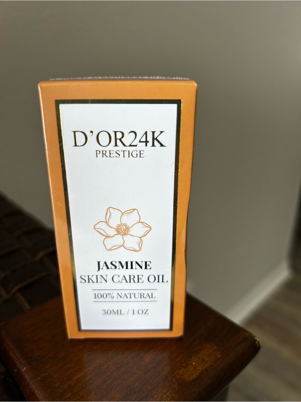 D'OR24K Jasmine Skin Care Oil — Gold & White